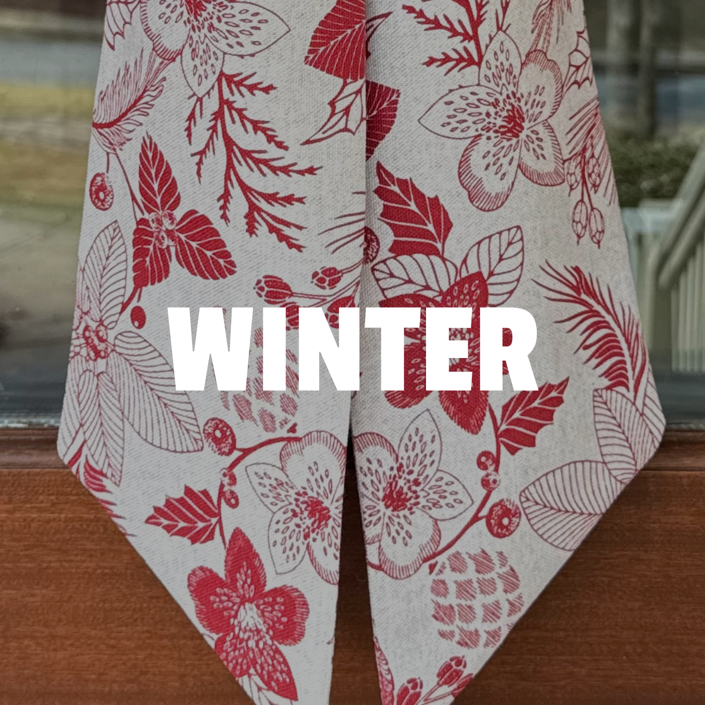 Winter Wreath Sashes