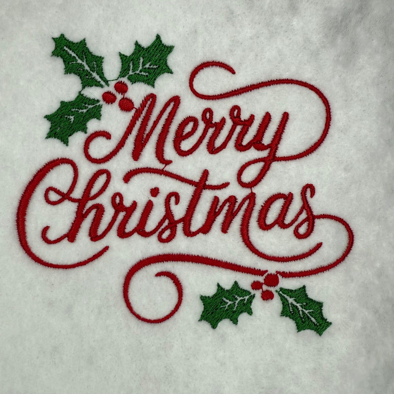 Christmas Wreath Sashes