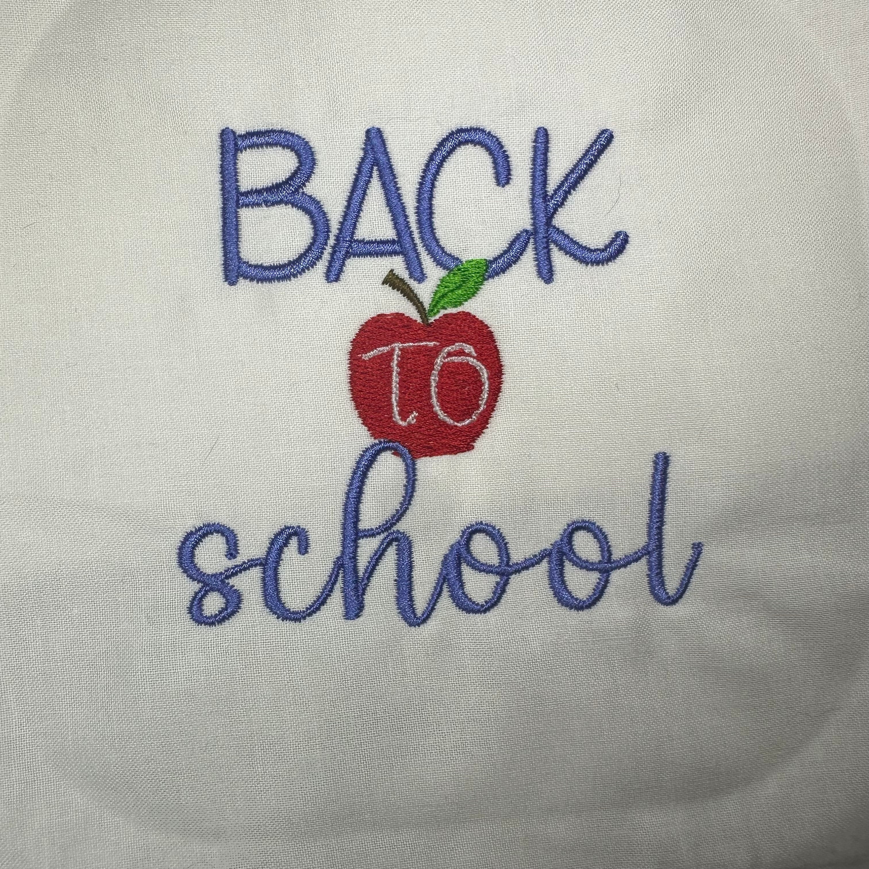 Back to School Wreath Sashes