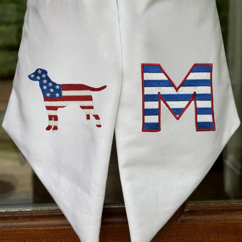 Patriotic Dog Sash
