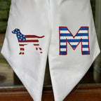 Patriotic Dog Sash