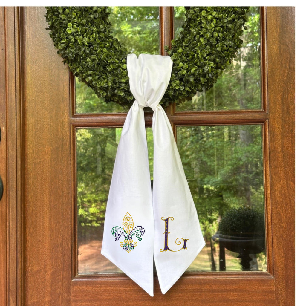 Mardi Gras Spade Sash