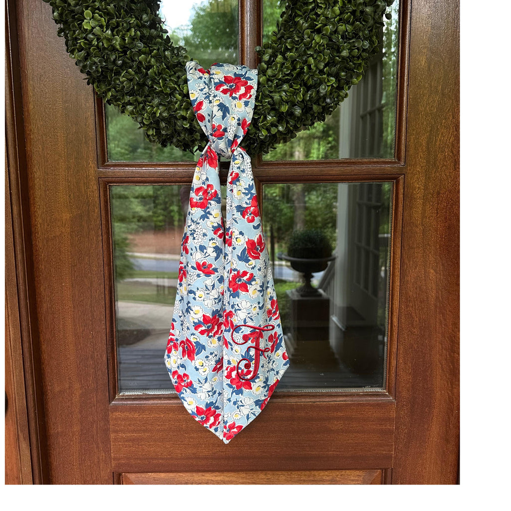 Patriotic Floral Sash