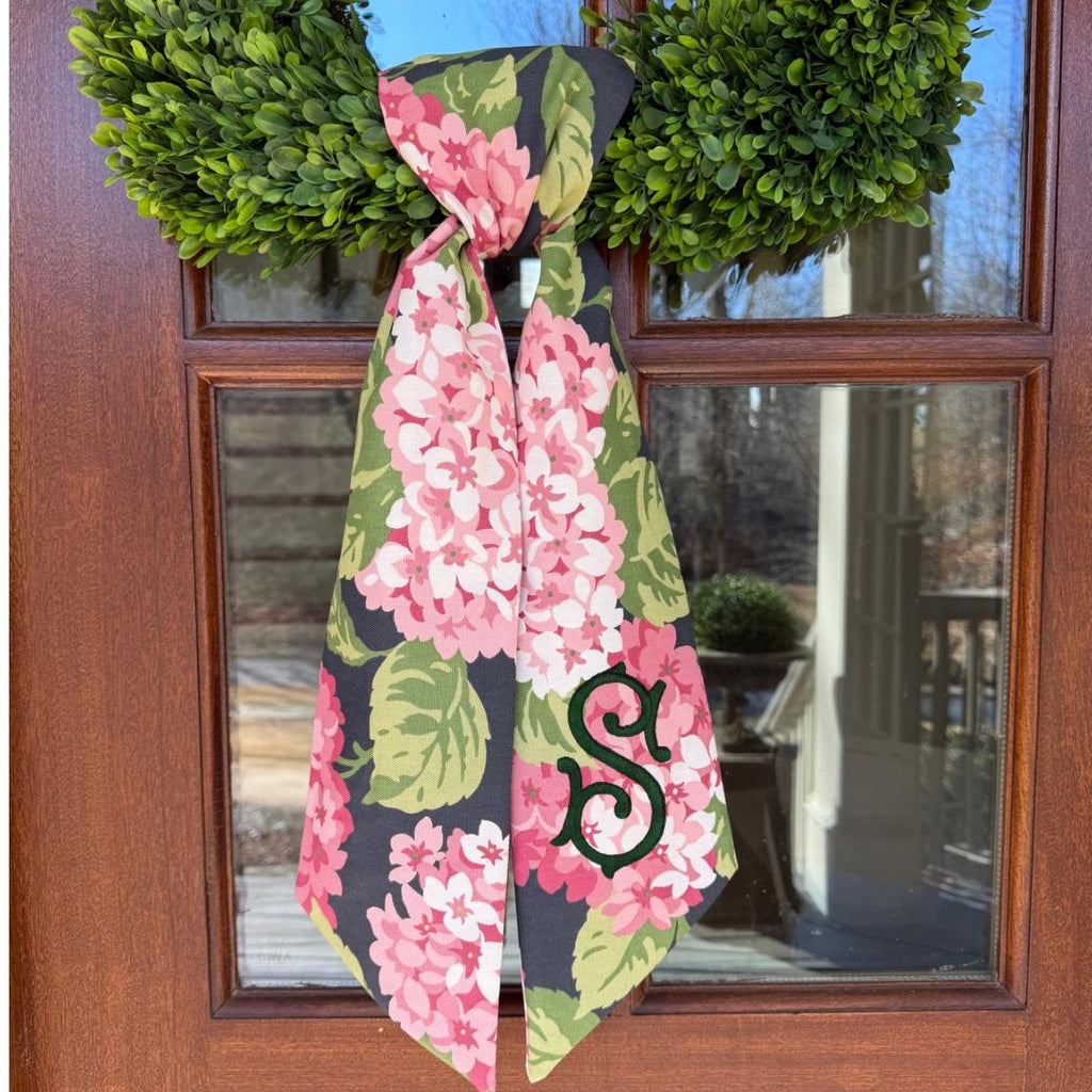 Pink Hydrangea Sash