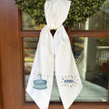Blue Birthday Cake Sash