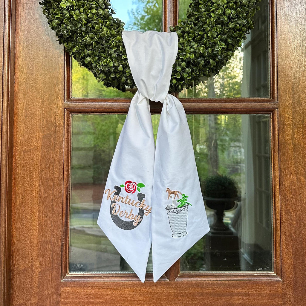 Kentucky Derby Mint Julep Sash