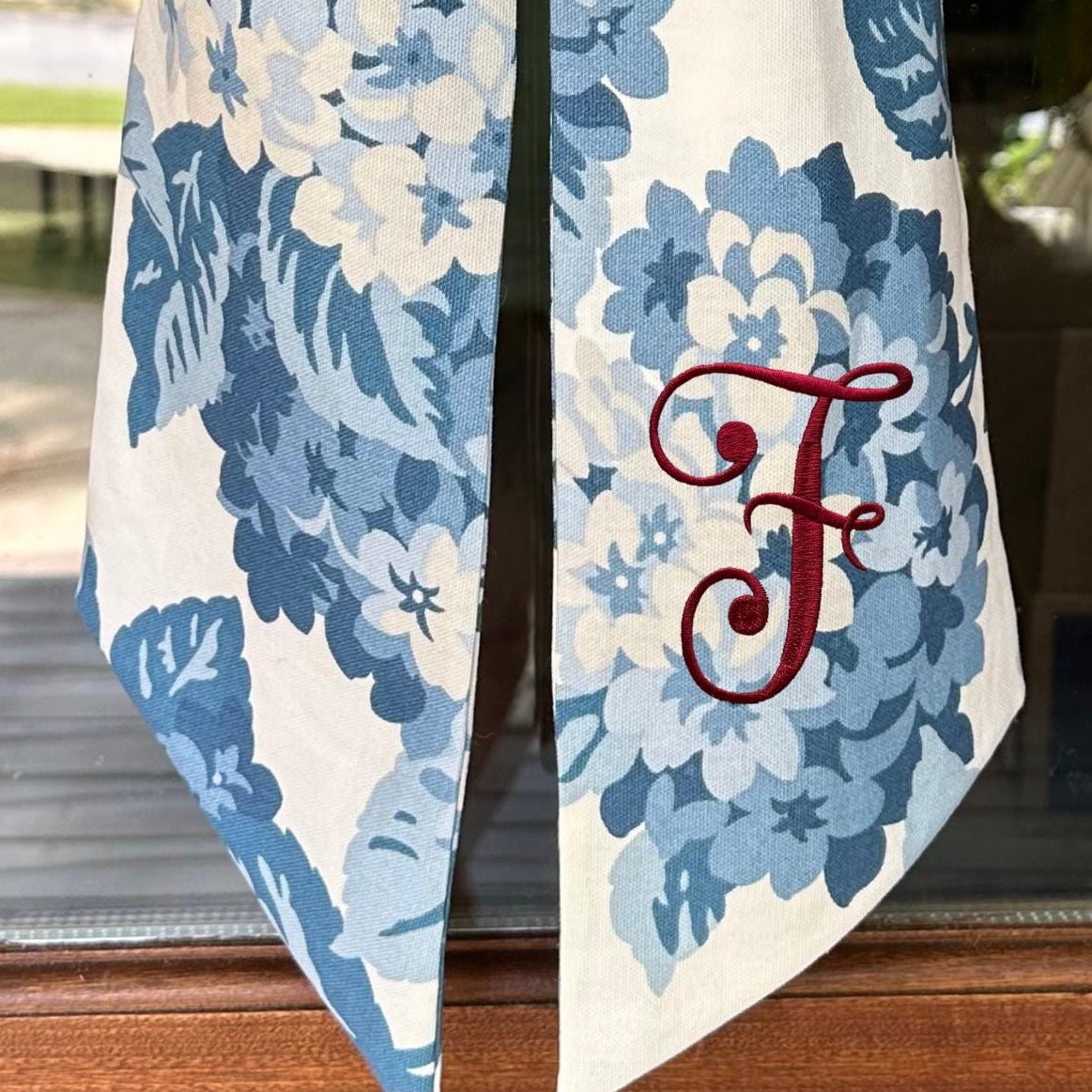 White Hydrangea Sash