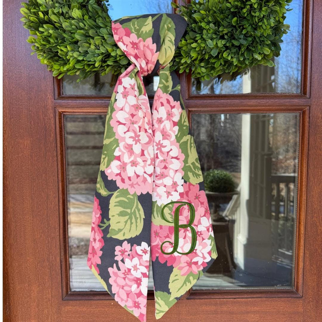 Pink Hydrangea Sash