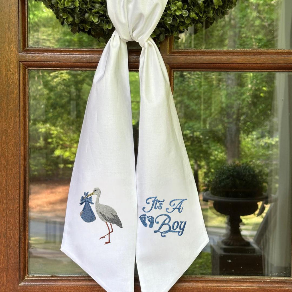 Boy Stork Sash
