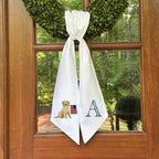 Lab w/ Flag Sash