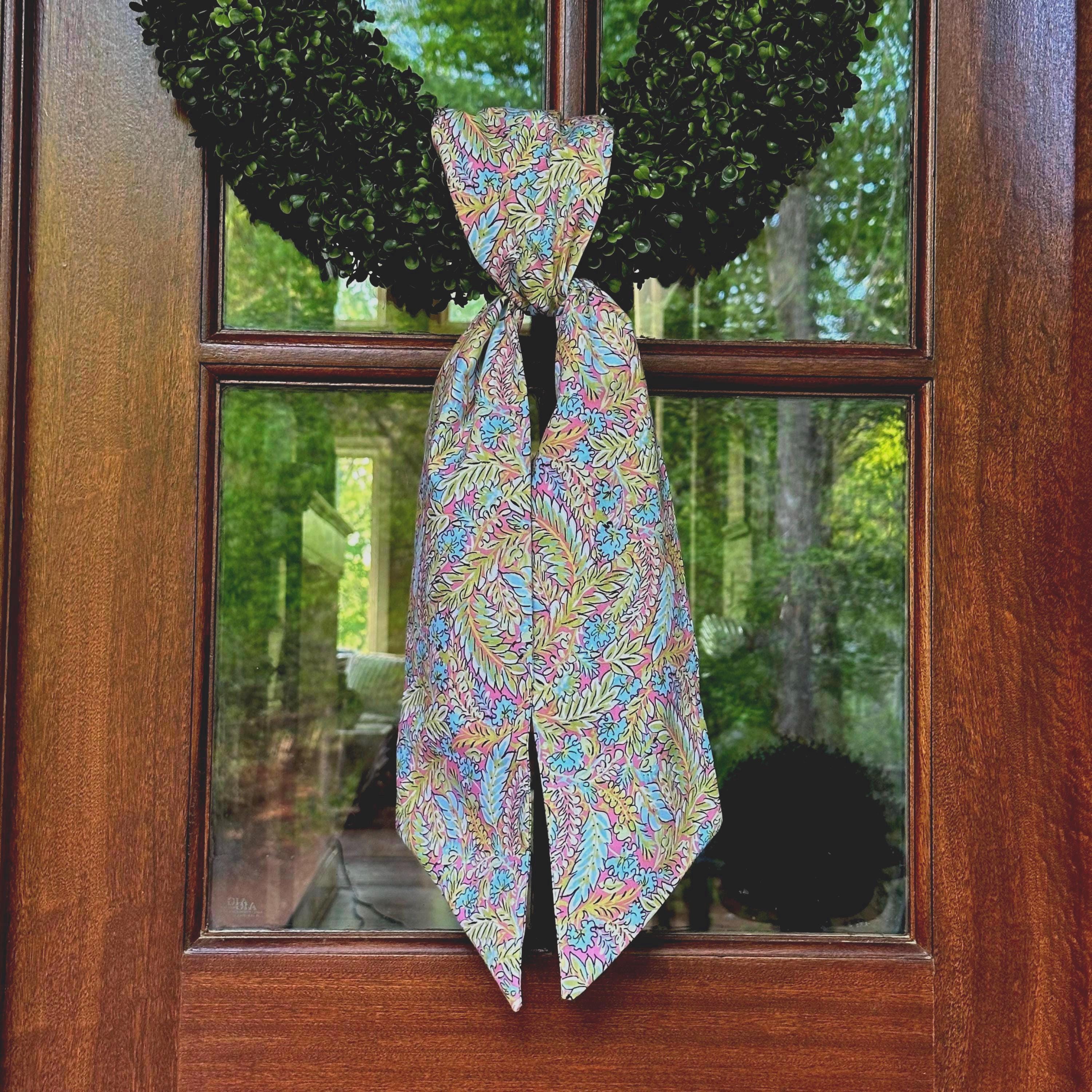 Colorful Floral Sash