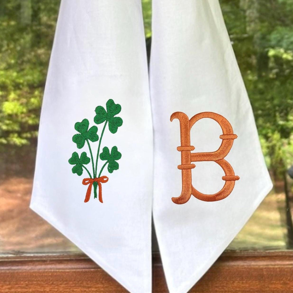 Shamrock Bouquet Sash