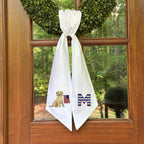 Lab w/ Flag Sash