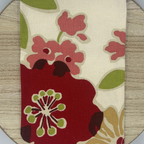 Red Floral Sash