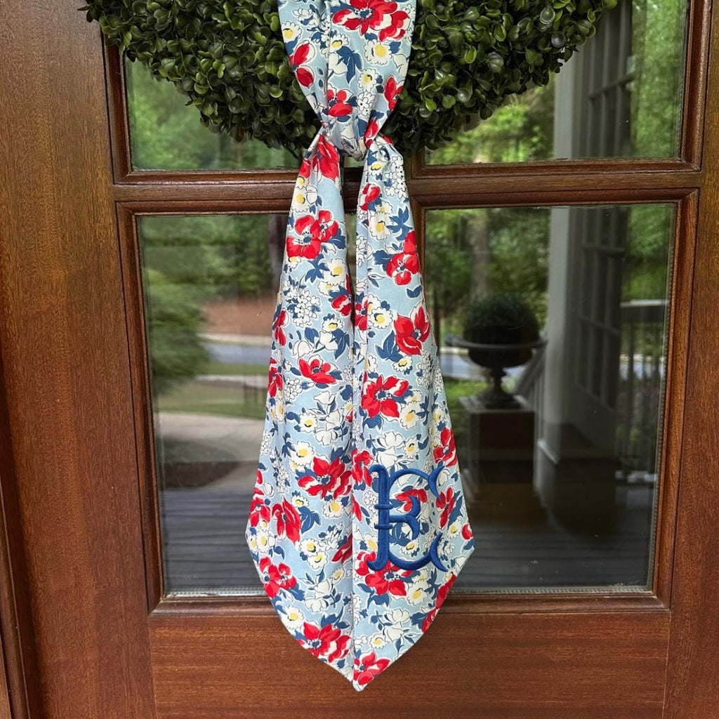 Patriotic Floral Sash