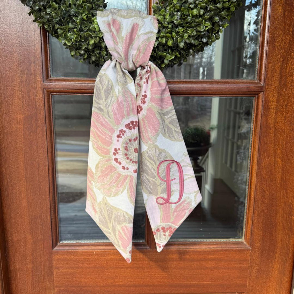 Pink Floral Sash