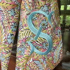 Colorful Floral Sash