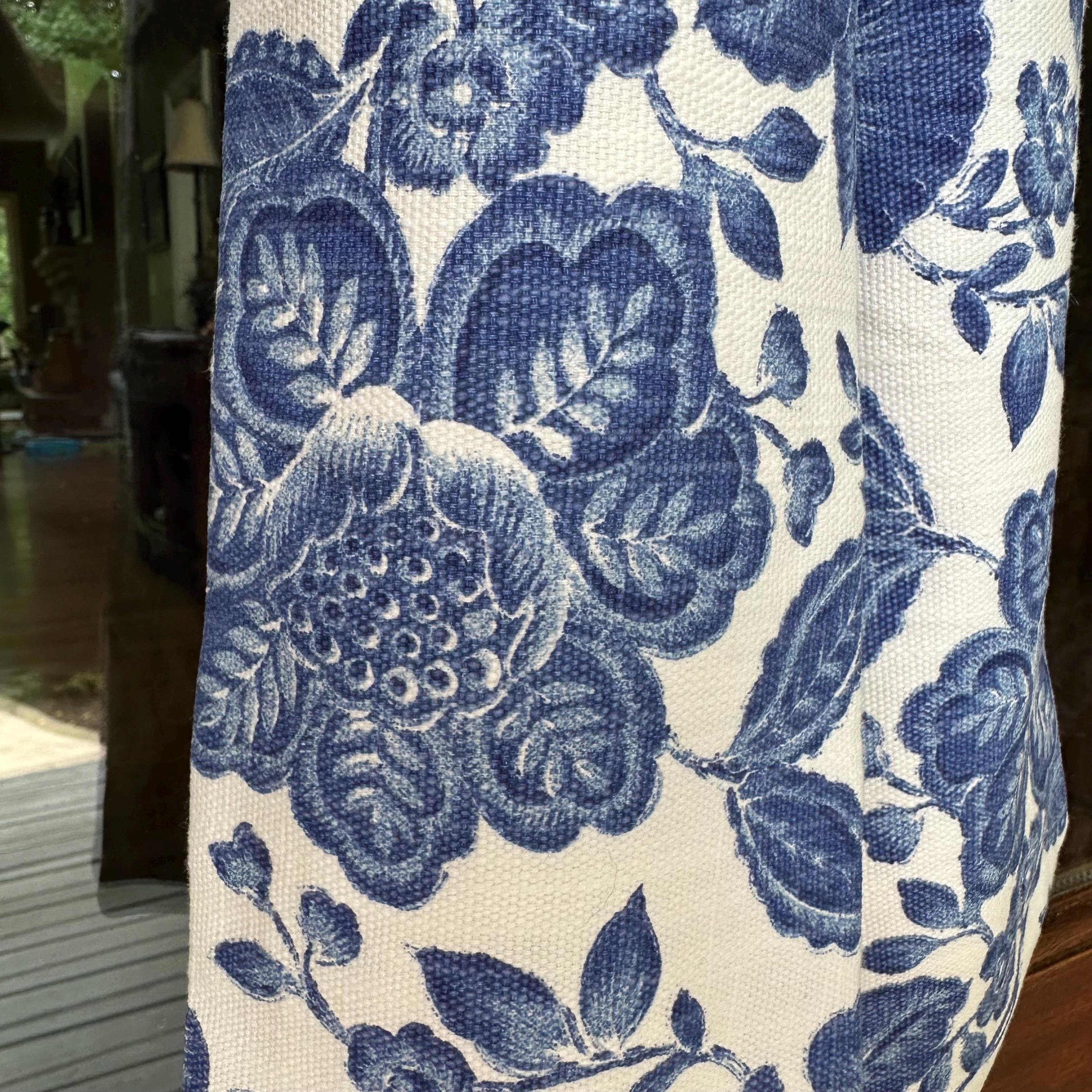 Blue Chinoiserie Sash